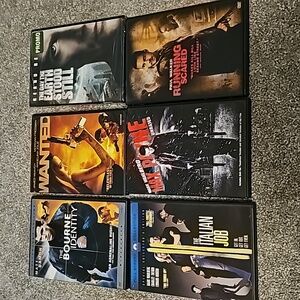 Action Movies DVD Bundle
